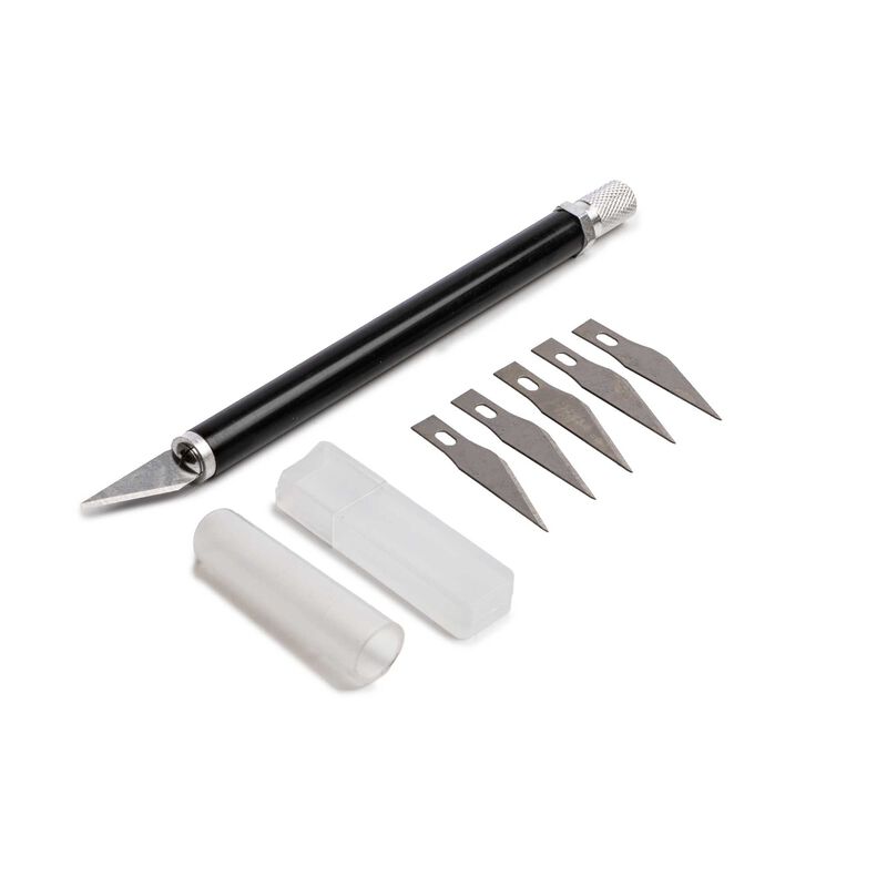 #1 Light Duty Soft Grip Knife With Blades (5)