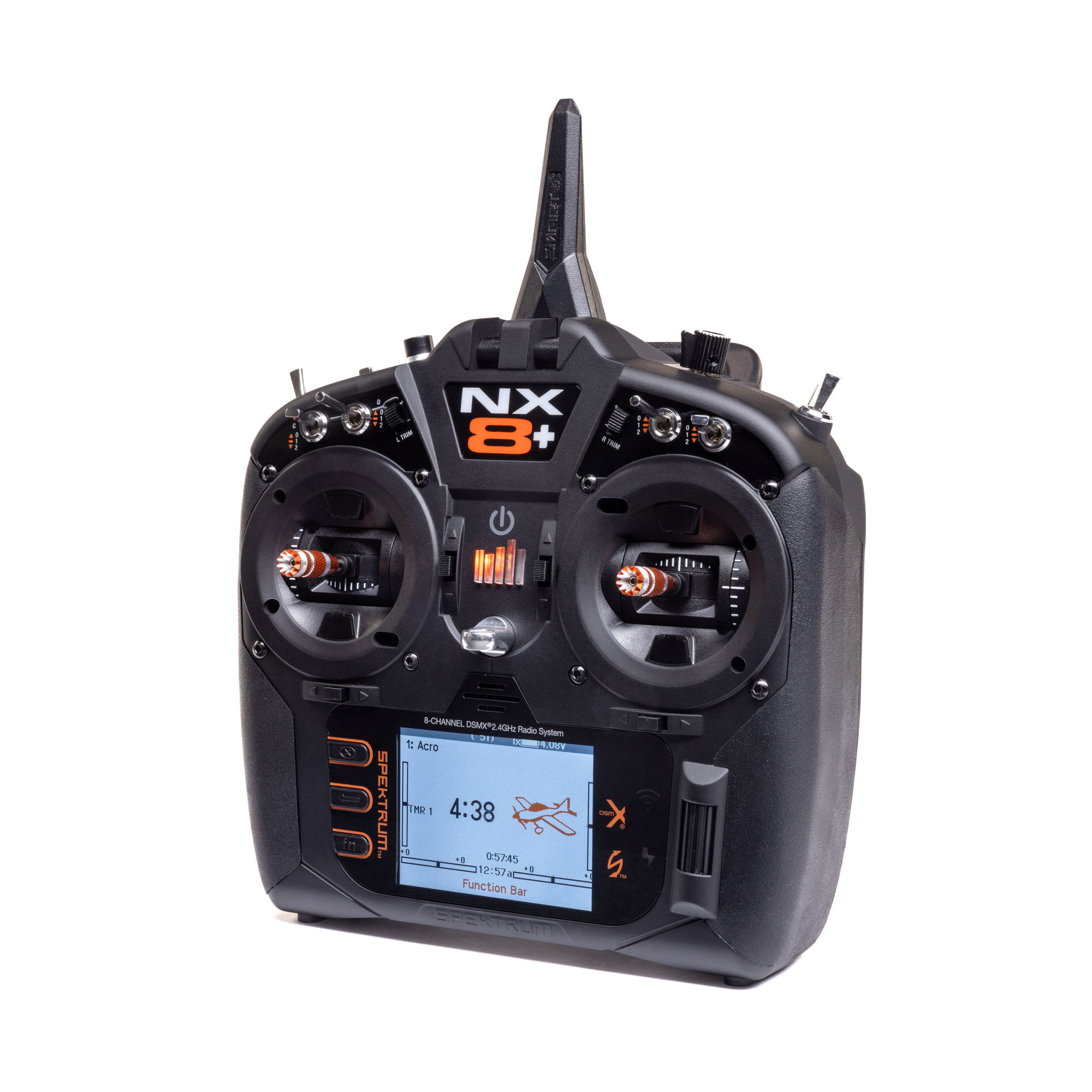 Spektrum NX8+ 20-Channel DSMX Transmitter Only | Tower Hobbies