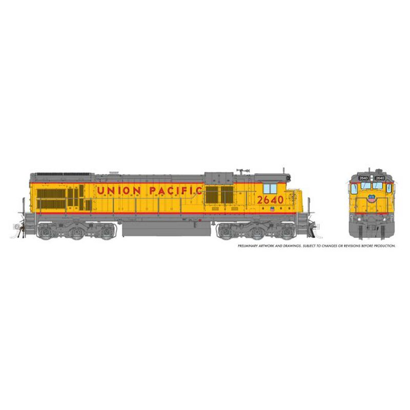 HO C36-7 DC/Silent: Union Pacific: #2609