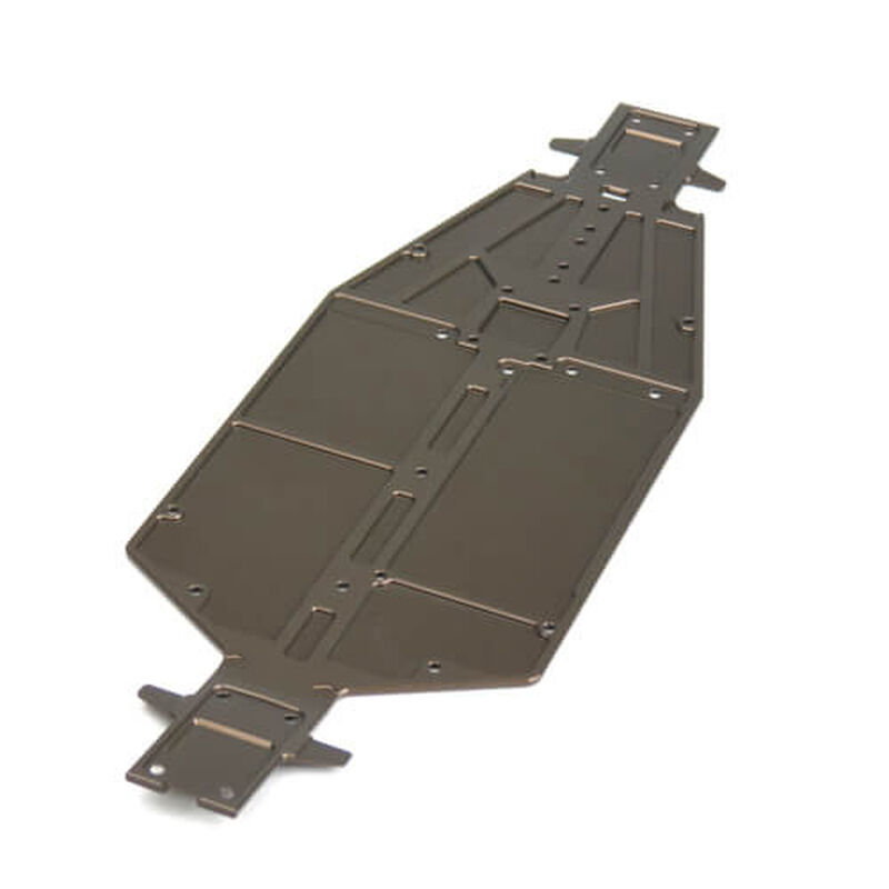 Chassis (REV 7075 3mm hard Anodized lightened): EB410