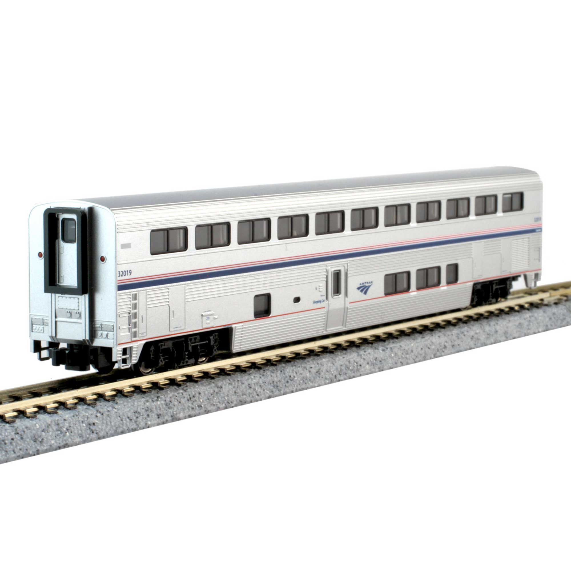 Kato USA, Inc. N Amtrak Superliner Phase VI 6-Unit Bookcase Set