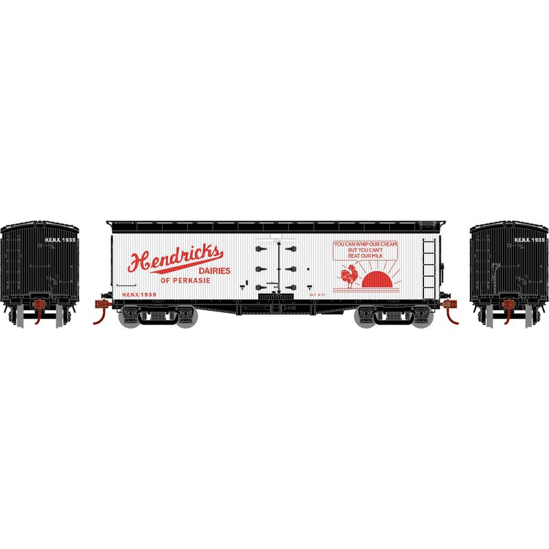 HO ATH 40' Pfaudler Wood Milk Car, HENX #1939