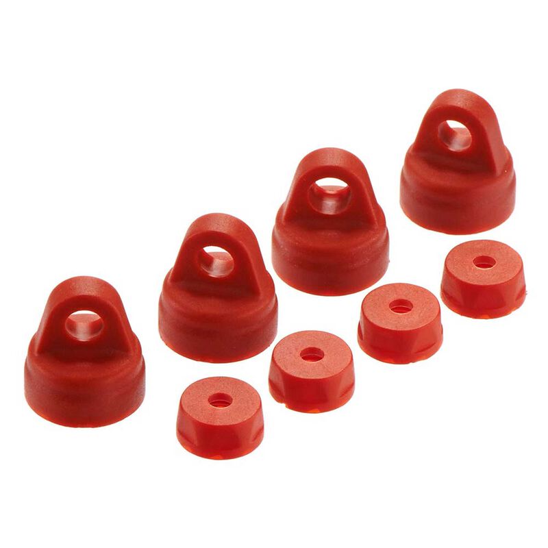 Shock Cap Set Red (4)