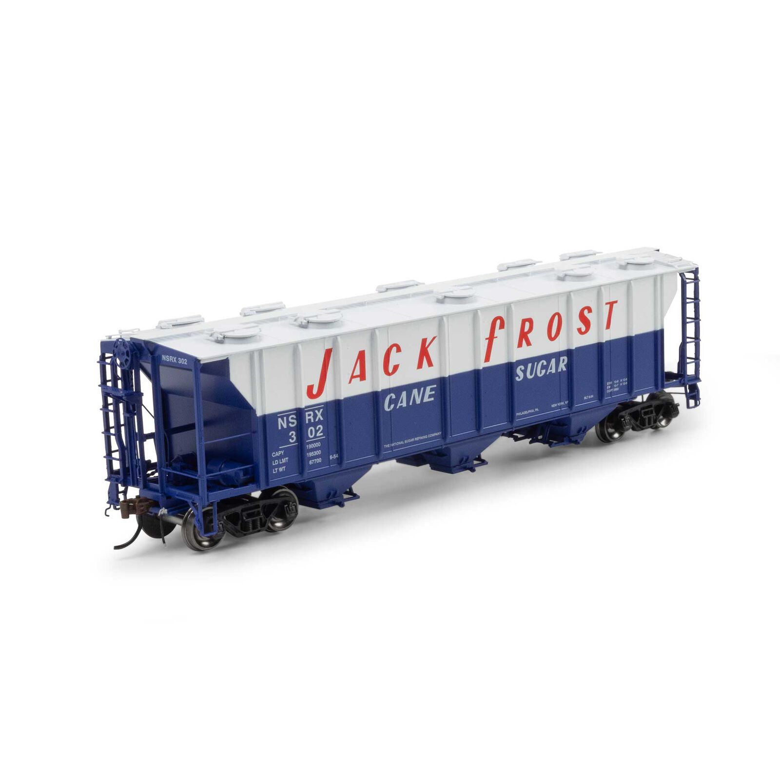 HO PS-2 2893 3-Bay Covered Hopper, NSRX #302