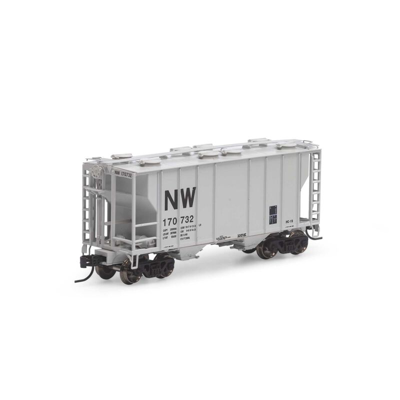 N PS-2 2600 Covered Hopper, N&W #170732