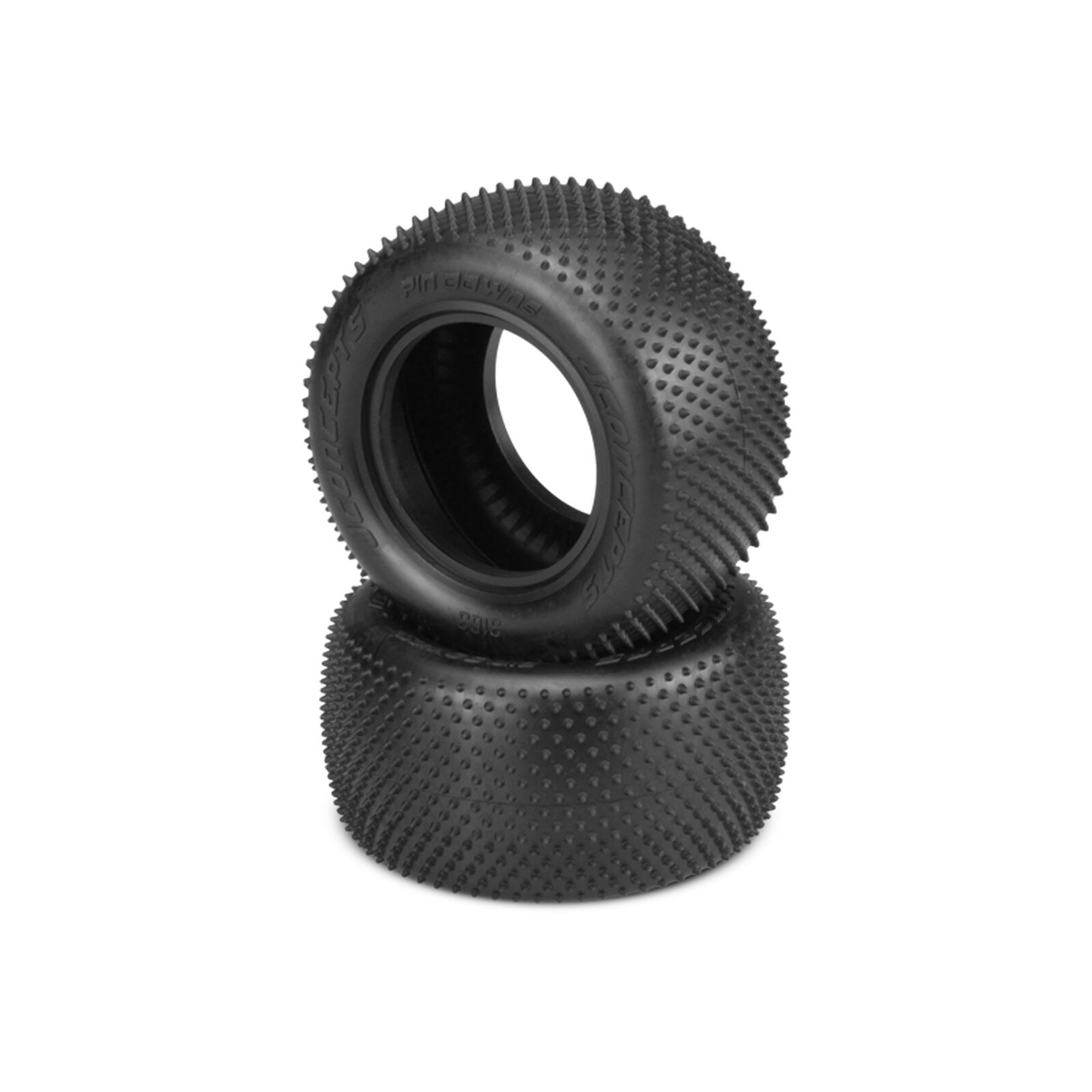 1/10 Pin Downs 2.2&rdquo; Truggy Tires and Inserts, Pink Compound (2)