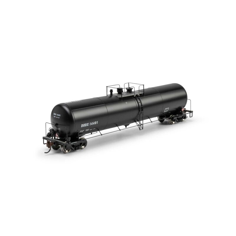 Athearn HO ATH 30K Ethanol Tank Car, DODX #14401