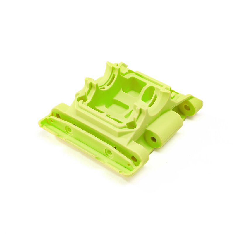 Rear Lower Skid/Gearbox Mount, Fluorescent Yellow