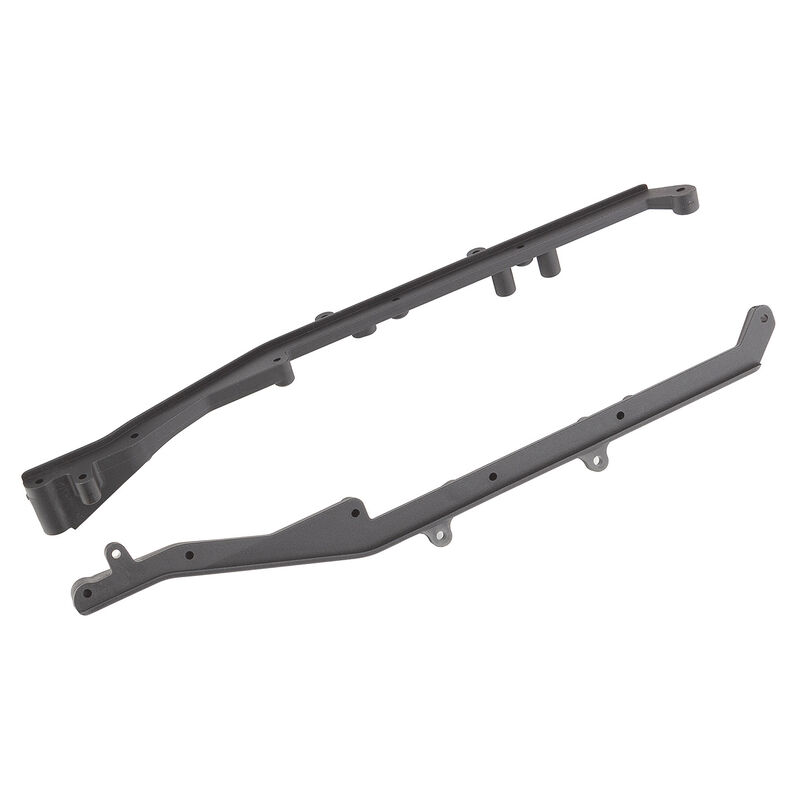 RC10SC6.2 FT Side Rails, carbon fiber