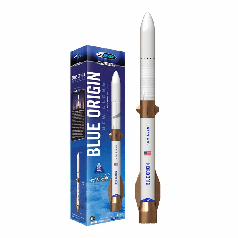 Blue Origin New Glenn Pro Series II&trade; Model Rocket Kit