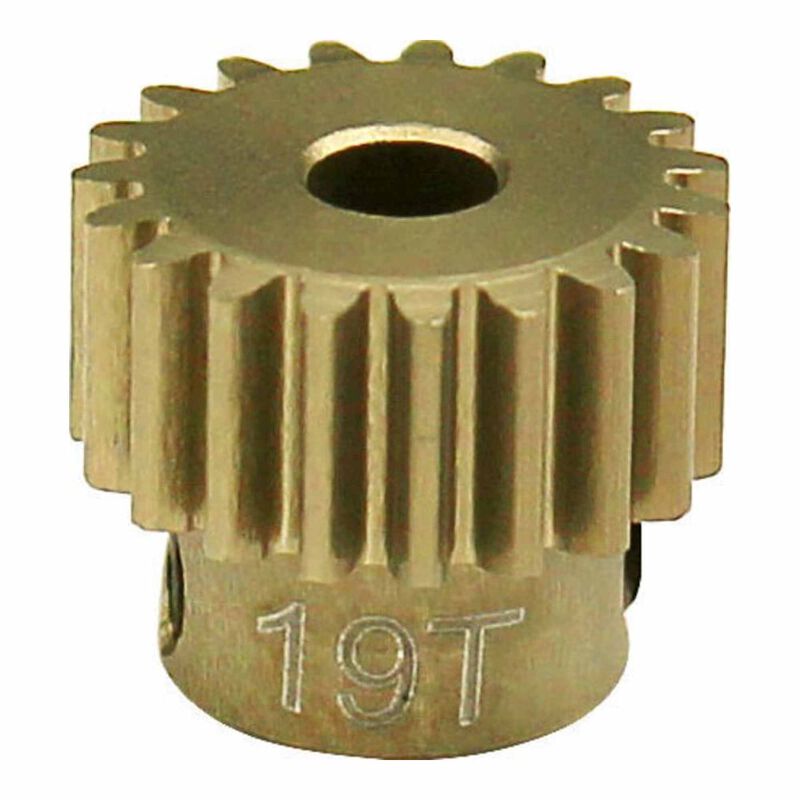 19t 48p Hard Anodized 7075 Pinion Gear