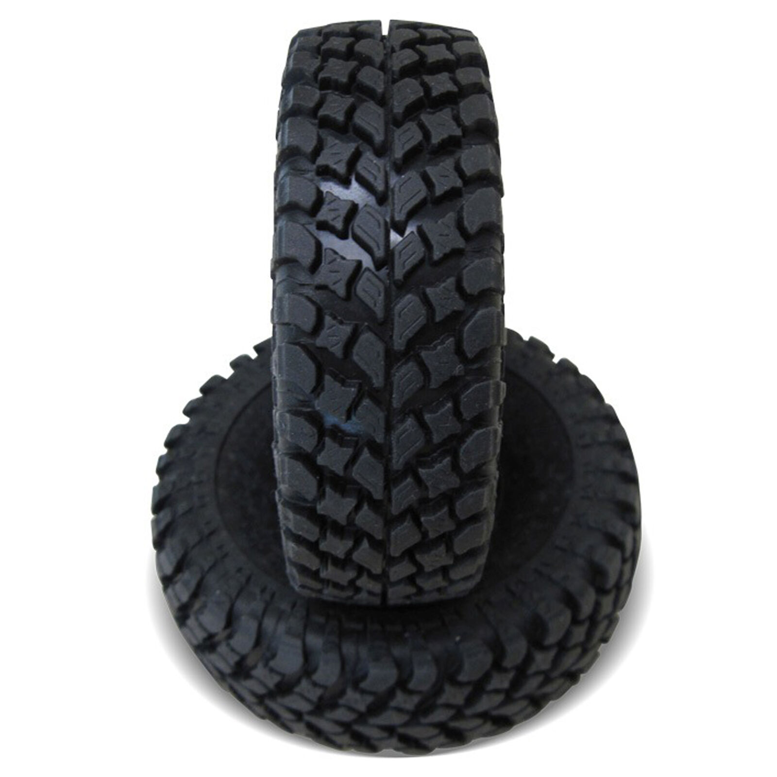 1.55 Growler AT/Extra Komp Kompound Crawler Tires with 2-Stage Foam Inserts (2)