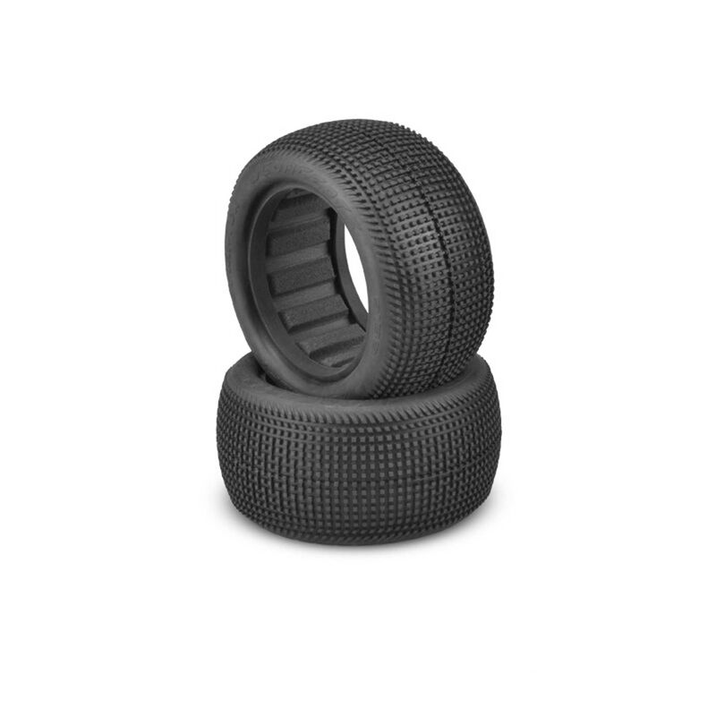 1/10 Sprinter 2.2” Rear Buggy Tires and Inserts, Aqua Compound (2)