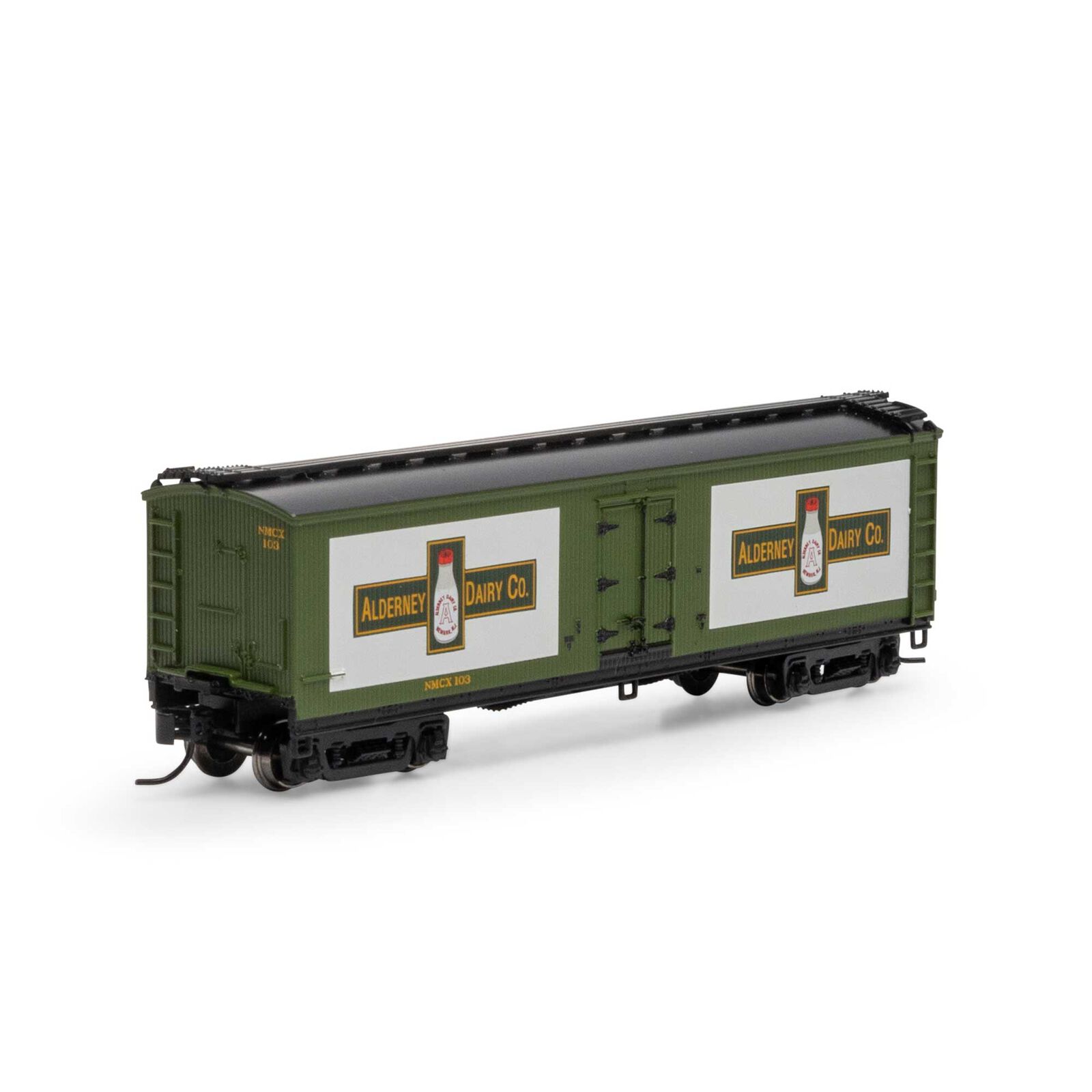 N 40' Pfaudler Milk Car, Alderney Dairy #103