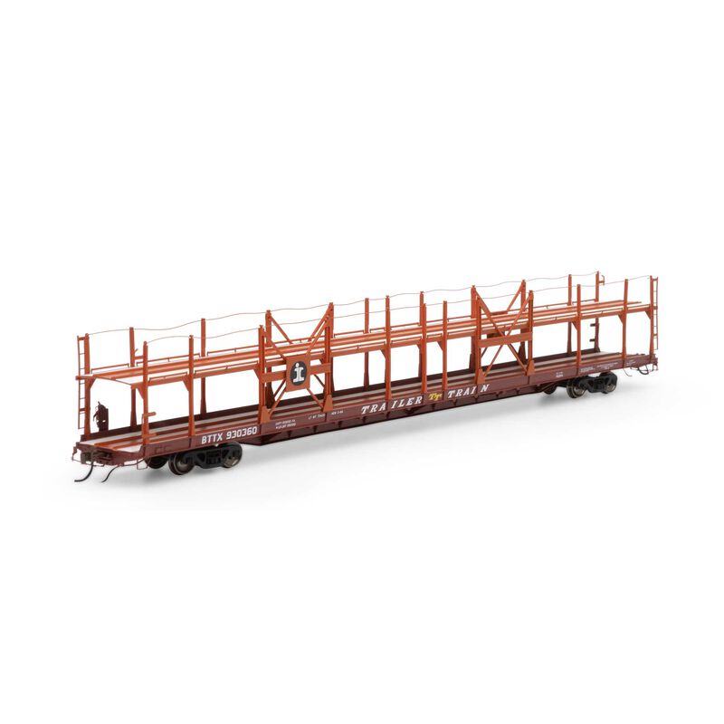 HO F89-F Bi-Level Auto Rack, IC/BTTX #930360