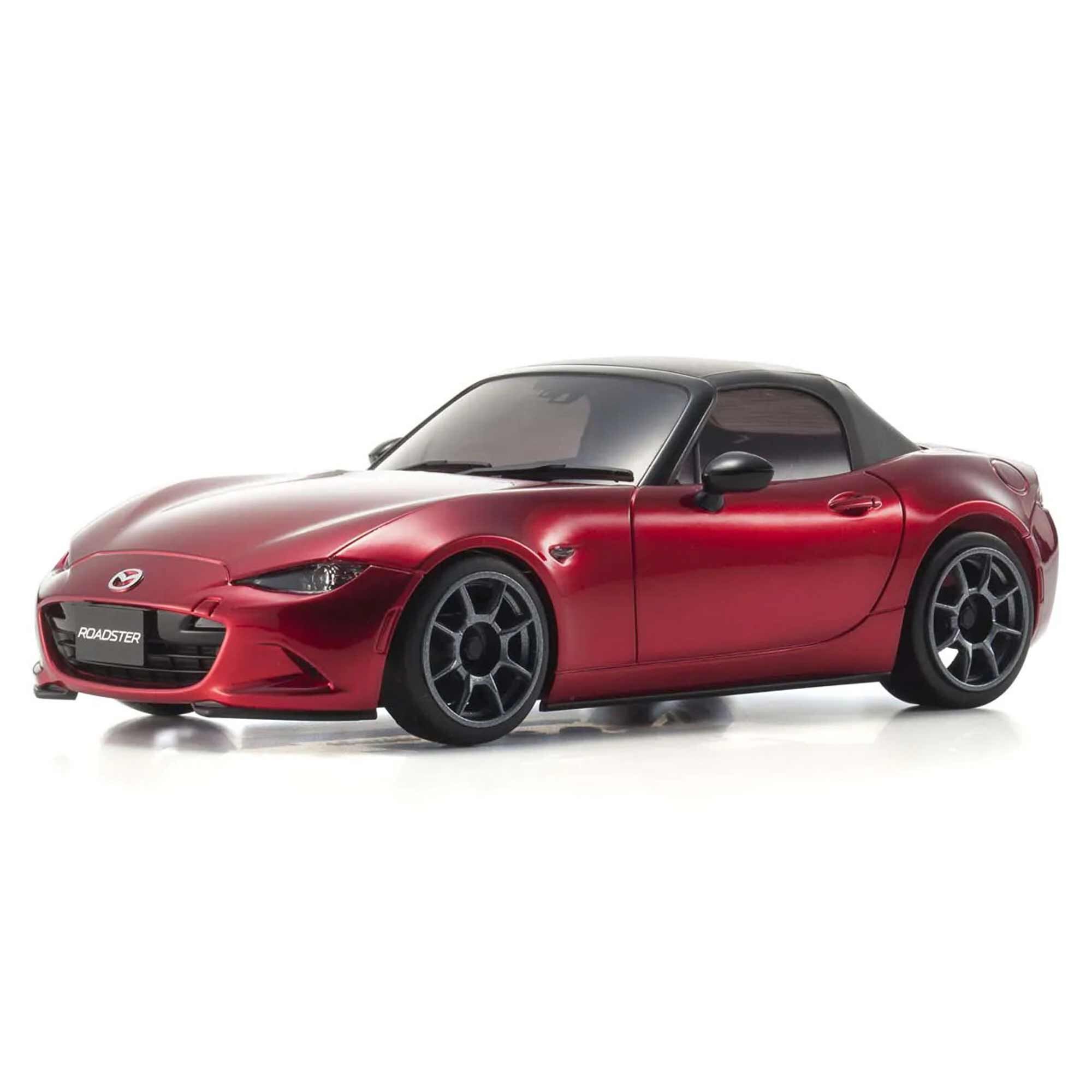 Kyosho 1/28 Mazda Roadster Soul MINI-Z RWD RTR, Metallic Red