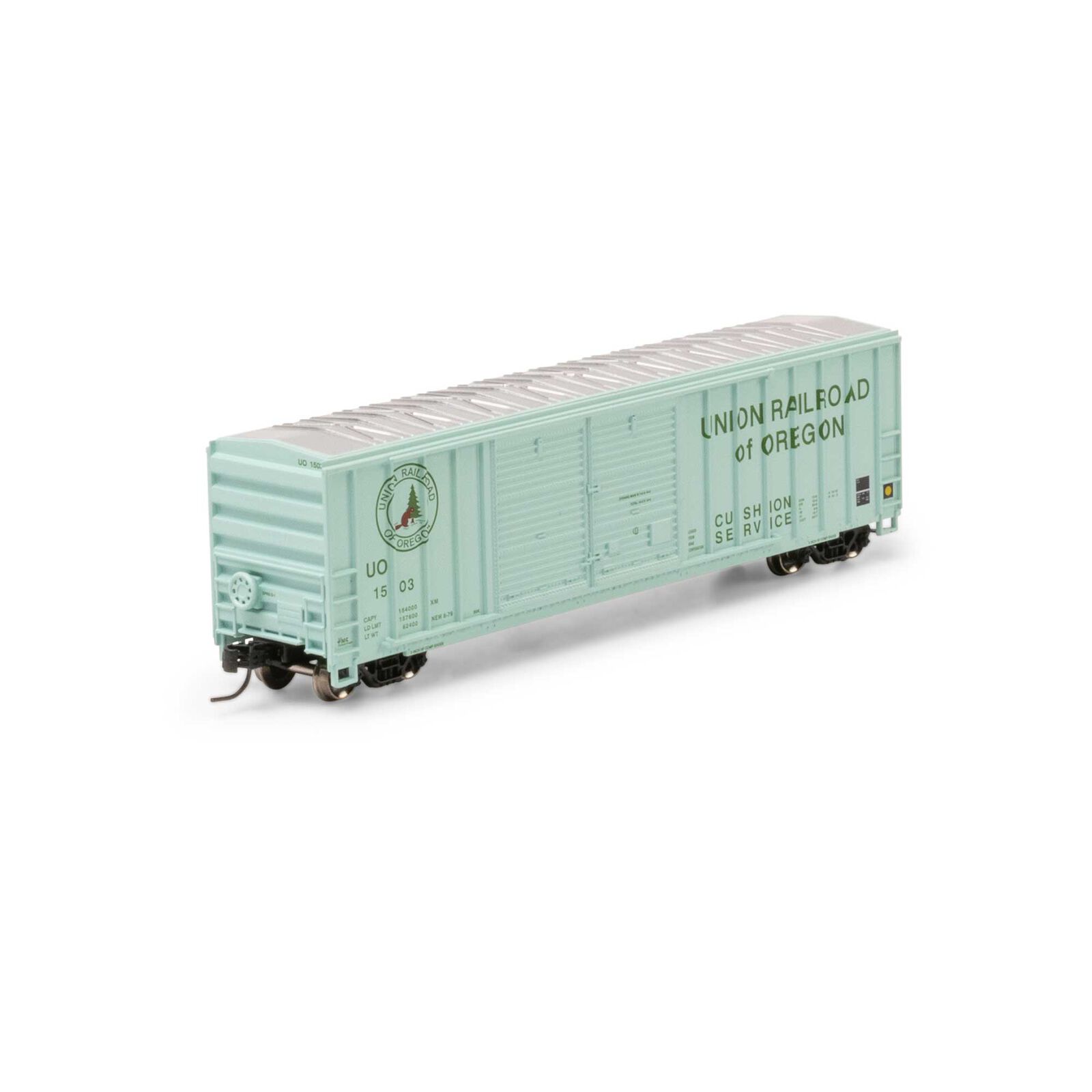 N 50' FMC DD Offset Box Car, UO #1503