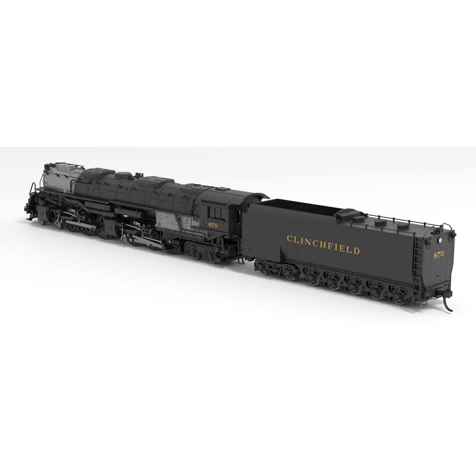 Broadway Limited Imports N Challenger 4-6-6-4 Locomotive with Coal