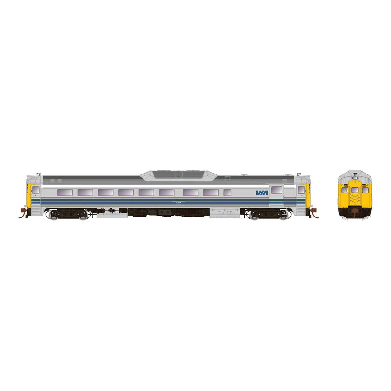 HO Scale RDC-2 (DC Silent), VIA Rail Early Ph2 #6217