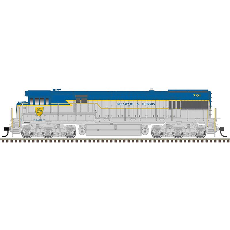 HO U30C Phase 1 Loco Silver Delaware & Hudson 703