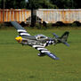P-51D Mustang 20cc ARF, 69.5" with E-flite Electric Retract Set