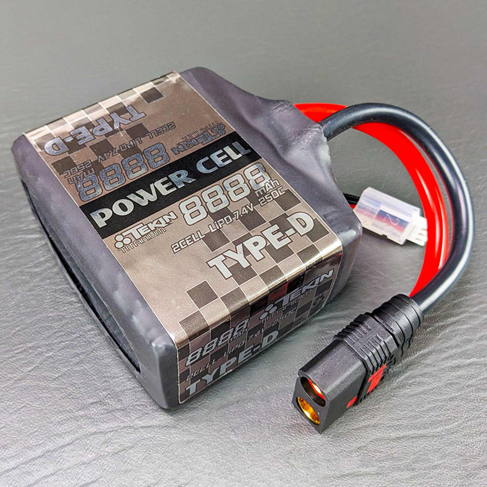 7.4V 8888mAh 2S 250C Drag Pack LiPo Battery: QS8