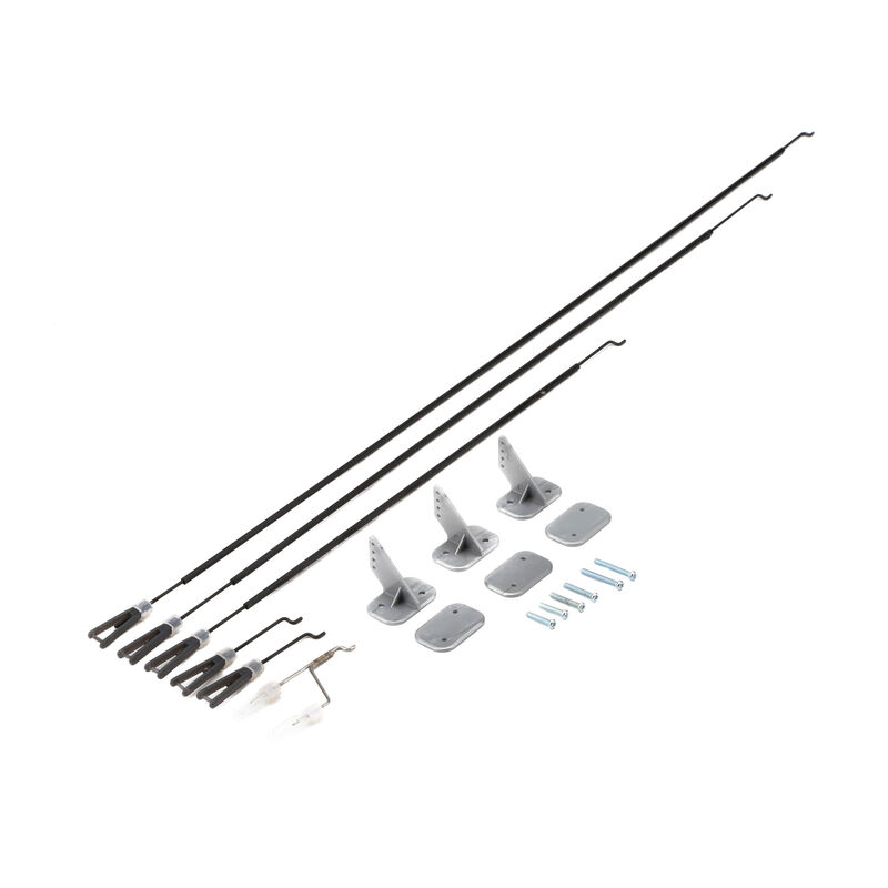 Pushrods and Control Horn Set: P-51D