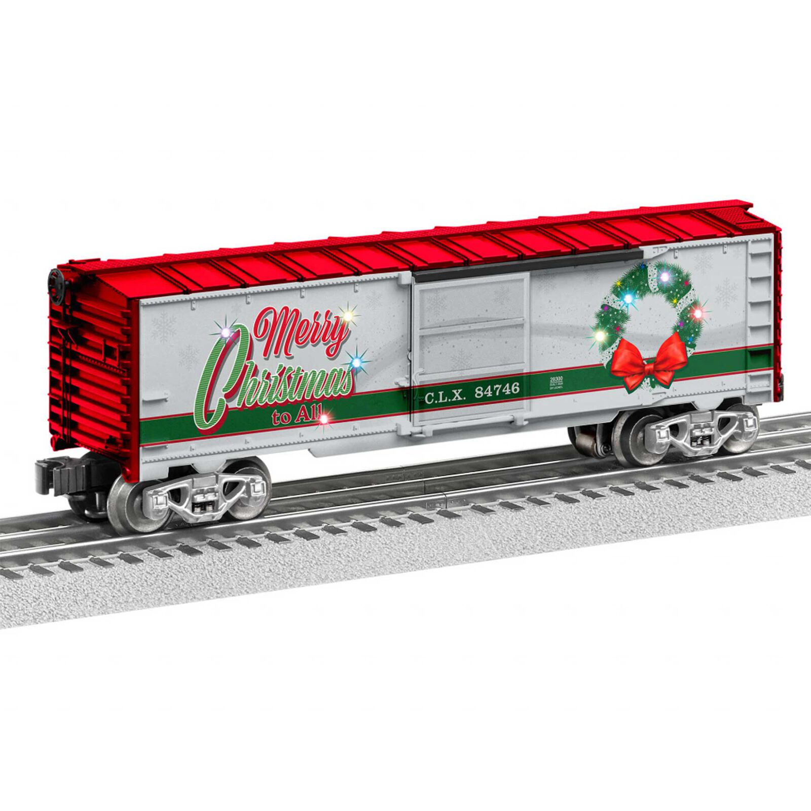 O27 Boxcar Christmas Light Express