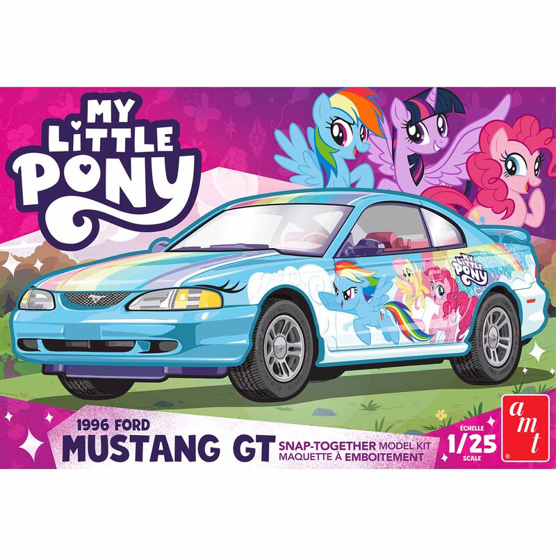1/25 1966 Ford Mustang, My Little Pony Model Kit