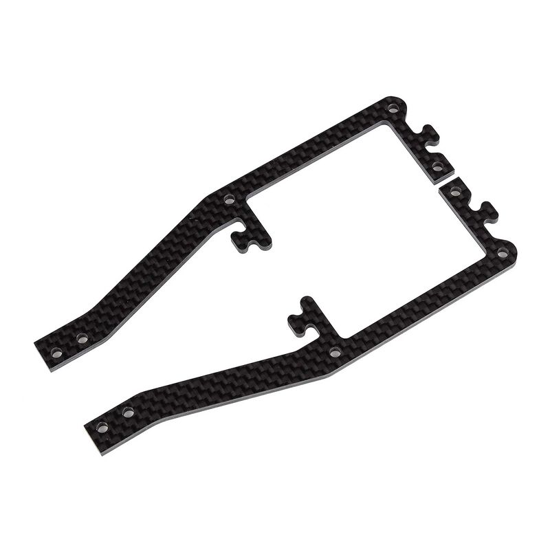 Carbon Fiber Side Braces, 1/10 Team Associated SR10M