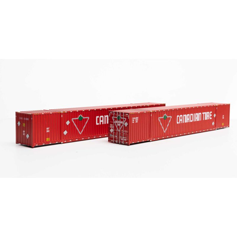 HO 60' Container, CDAU #618007 / 618080 (2)