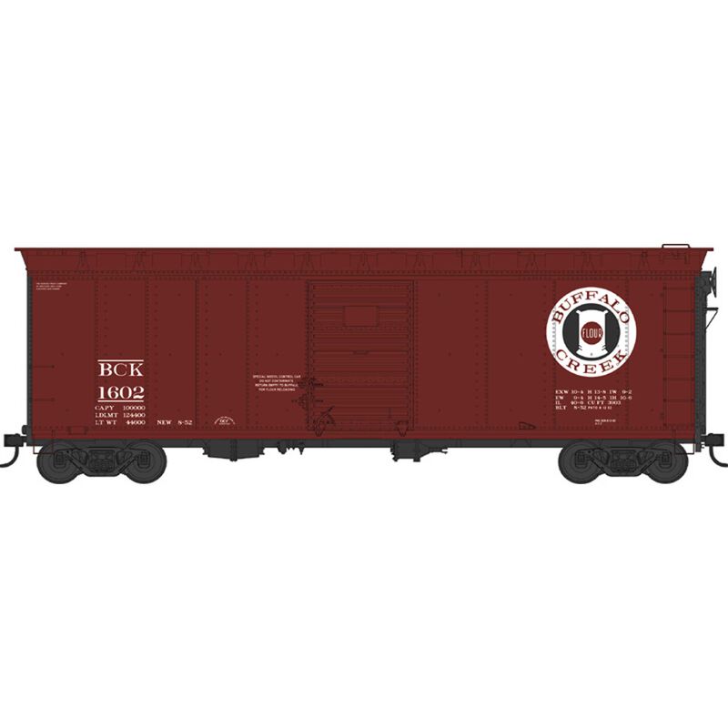 HO 40ft Boxcar Buffalo Creek #1655