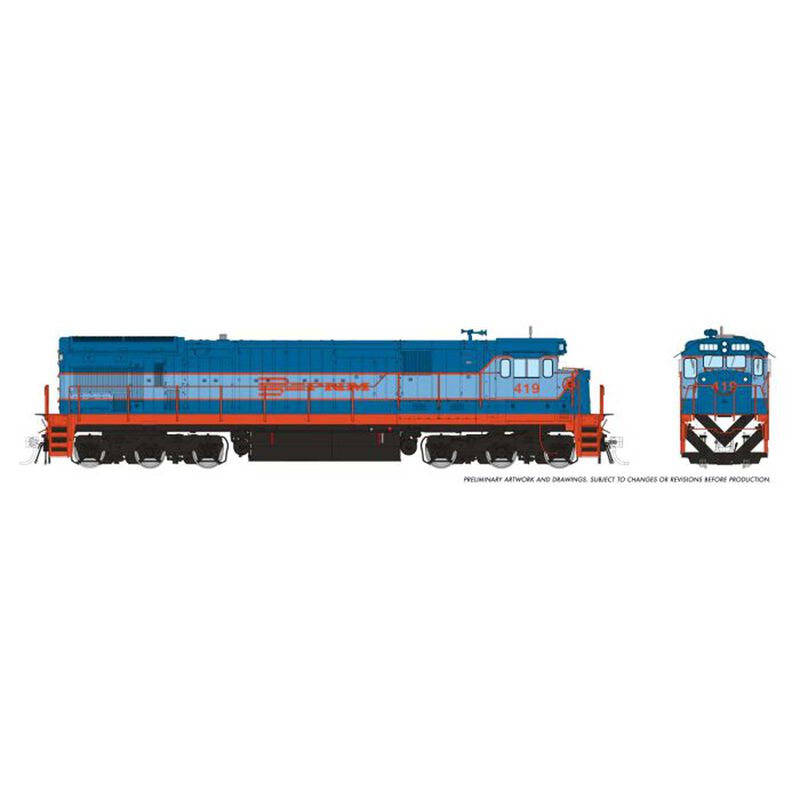 HO C36-7 DC/DCC/Sound: FNM - Blue Scheme: #421