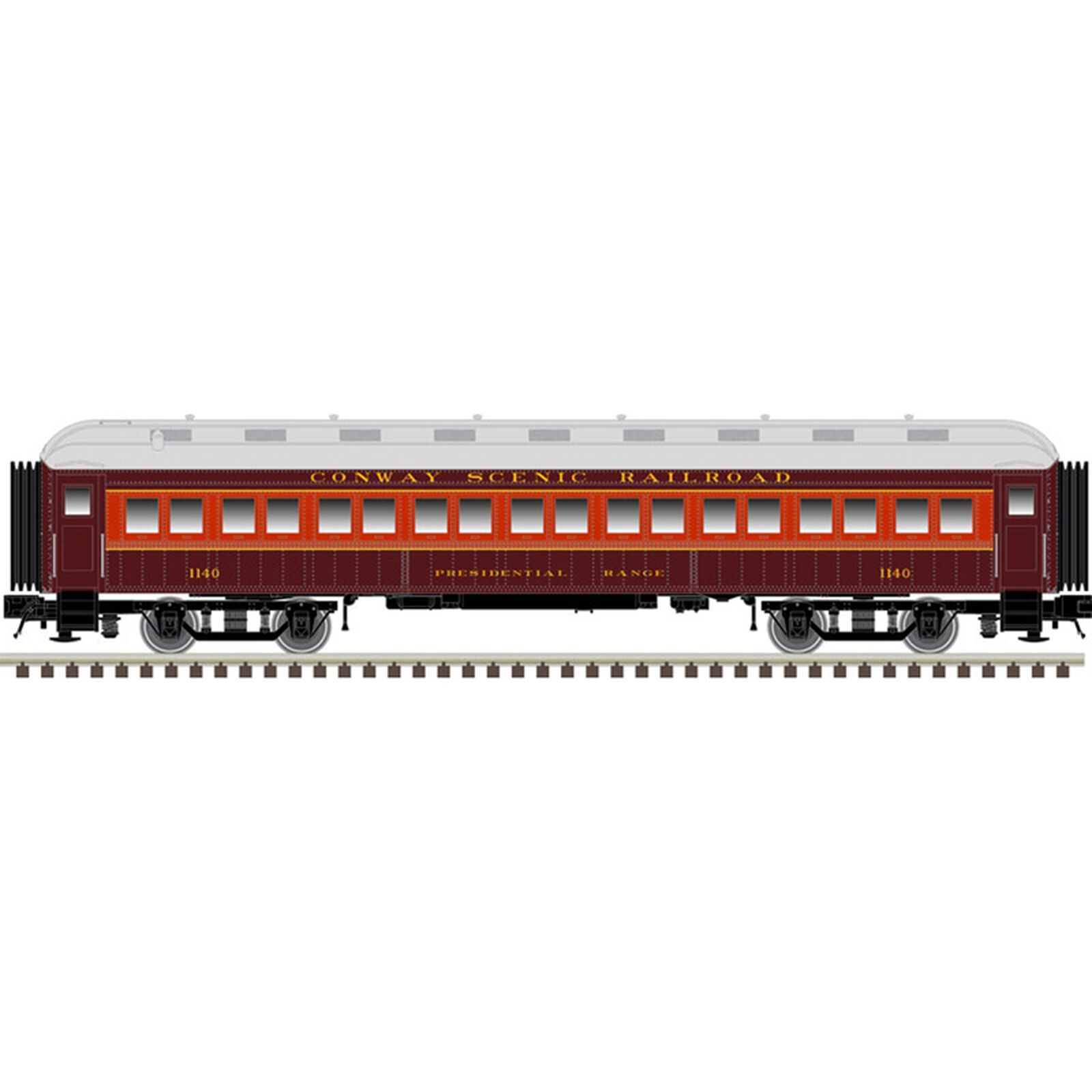 N Trainman 60' Coach CSRX #1140