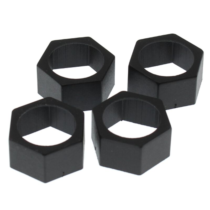 22mm-24mm Plastic Wheel Hex Adapter, 1/5 Redcat Rampage MT/XT (4)