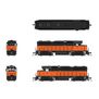 HO EMD GP30, MILW 353, Orange & Black, Paragon4 Sound/DC/DCC