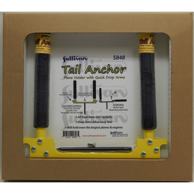 Tail Anchor Plane Holder with Drop Arms