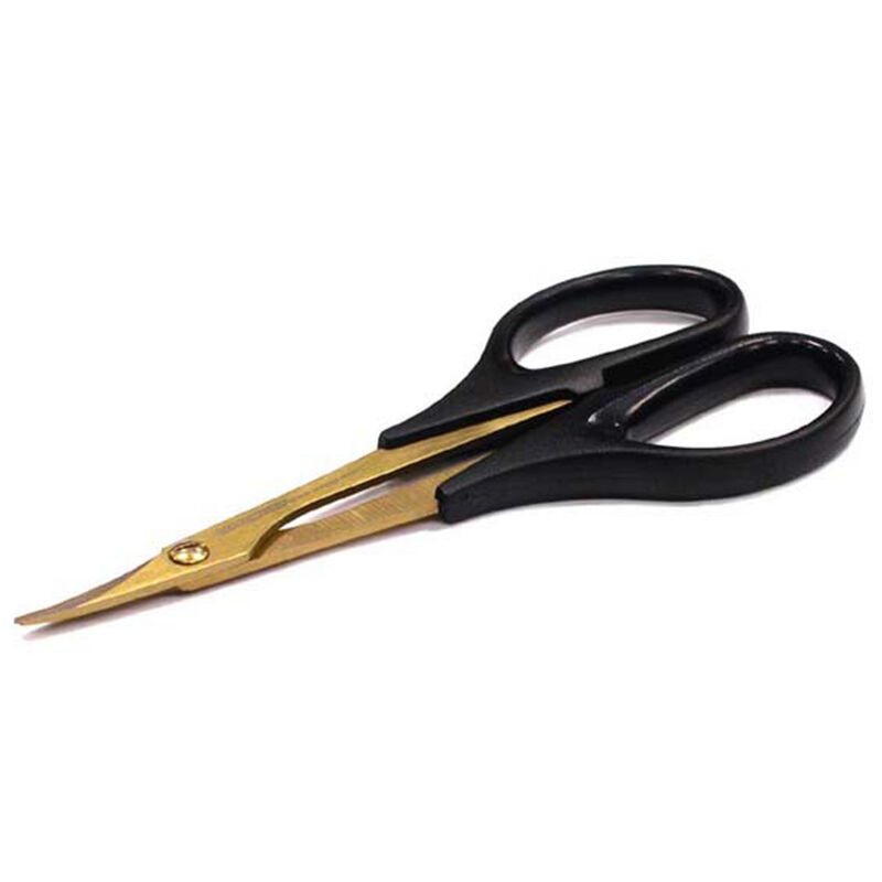 Ti-Nitride Lexan Curved Scissor