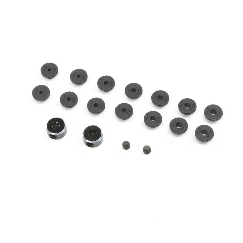 Team Losi Racing Sway Bar Bushing Set: 22X-4 2.0