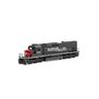 HO SD40T-2 Locomotive with DCC & Sound, SP/Speed Letter #8237