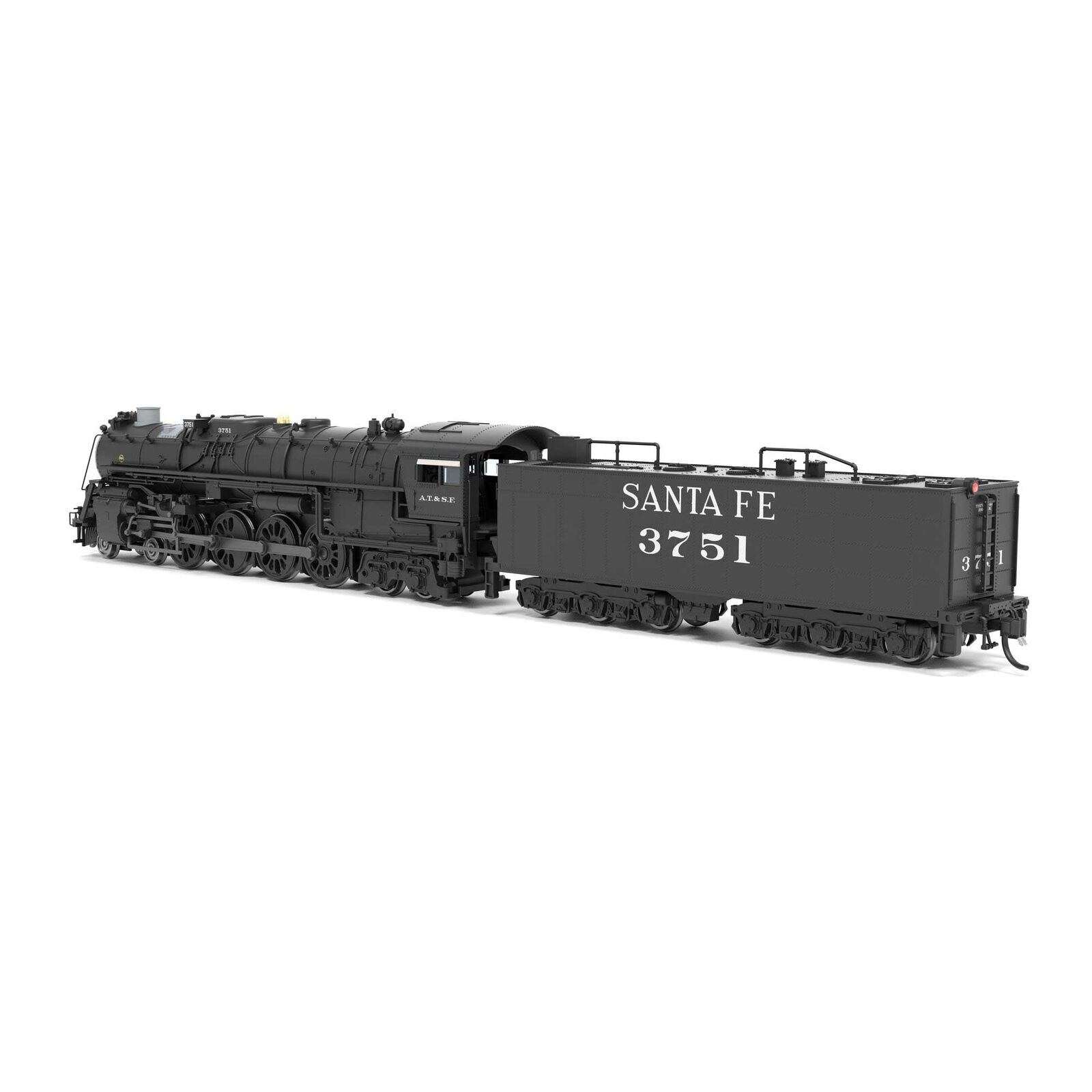 Broadway Limited Imports ATSF 4-8-4, #3751, As Appears Today 