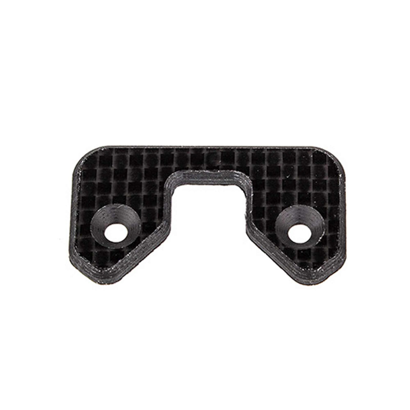 Factory Team Carbon Fiber One-Piece Rear Wing Button, 1/10 Team Associated RC10B7