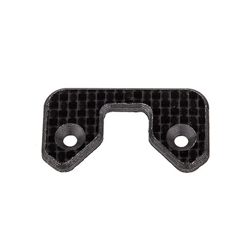 Factory Team Carbon Fiber One-Piece Rear Wing Button, 1/10 Team Associated RC10B7