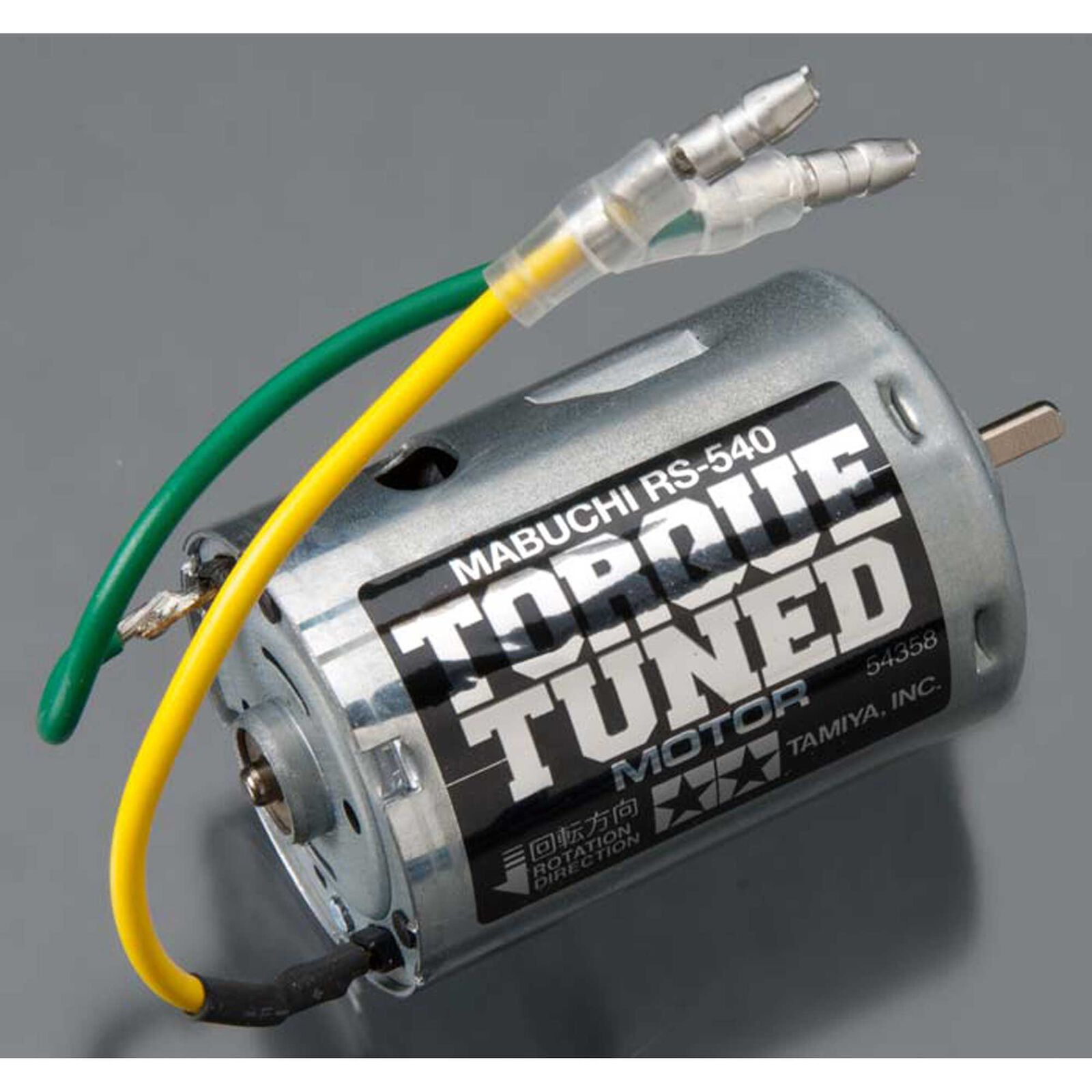 RS-540 Torque-Tuned Brushed Motor: 3.5mm Bullet