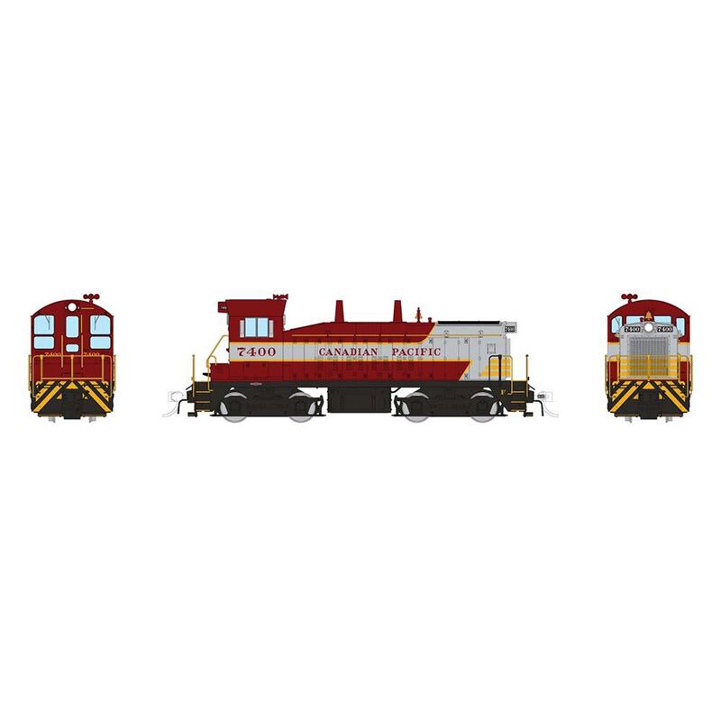 HO EMD SW9 (DC/Silent): Canadian Pacific - Block Scheme: #7405