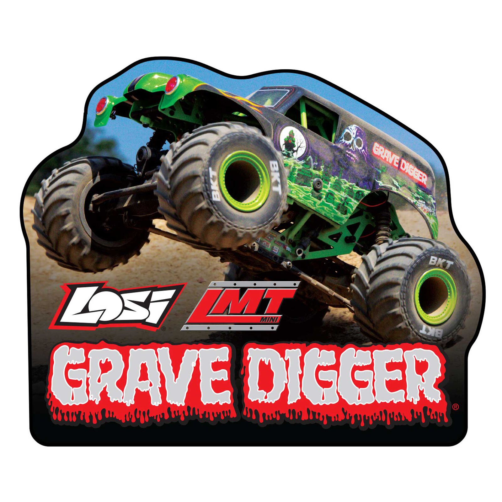 Losi Grave Digger LMT Sticker