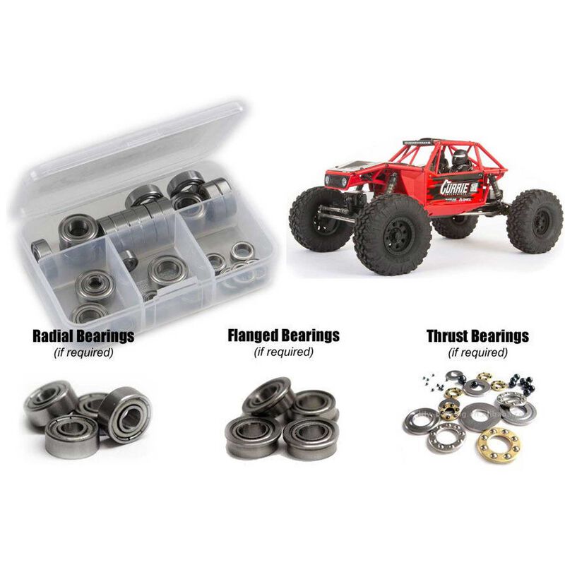 Metal Shielded Bearing Kit, 1/10 Axial Capra 4WS Unlimited