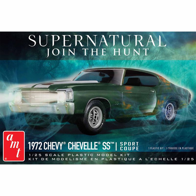 1/25 1972 Chevy Chevelle, Supernatural Model Kit