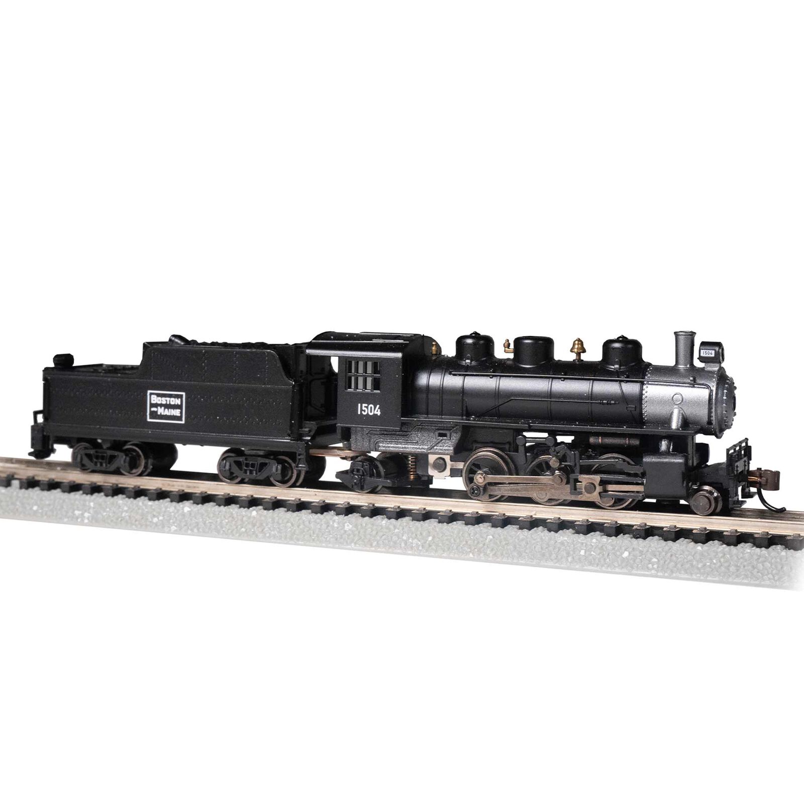 N Prairie 2-6-2 Steam Locomotive, B&M #1504