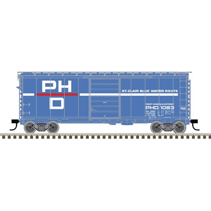 N 40' PS-1 Box Car Port Huron & Detroit 1083